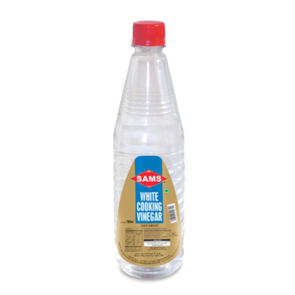 Sams White Cooking Vinegar, 700ml Natural Vinegar for Daily Use Unflavoured Non Fruit (B078GZ7F8X) Amazon Price History, Amazon Price Tracker
