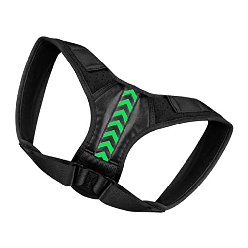 COLLBATH 1pc Posture Belt Humpback Vest Bra Posture Trainer Band Device Posture Belt Posture Brace Ribbon Black
