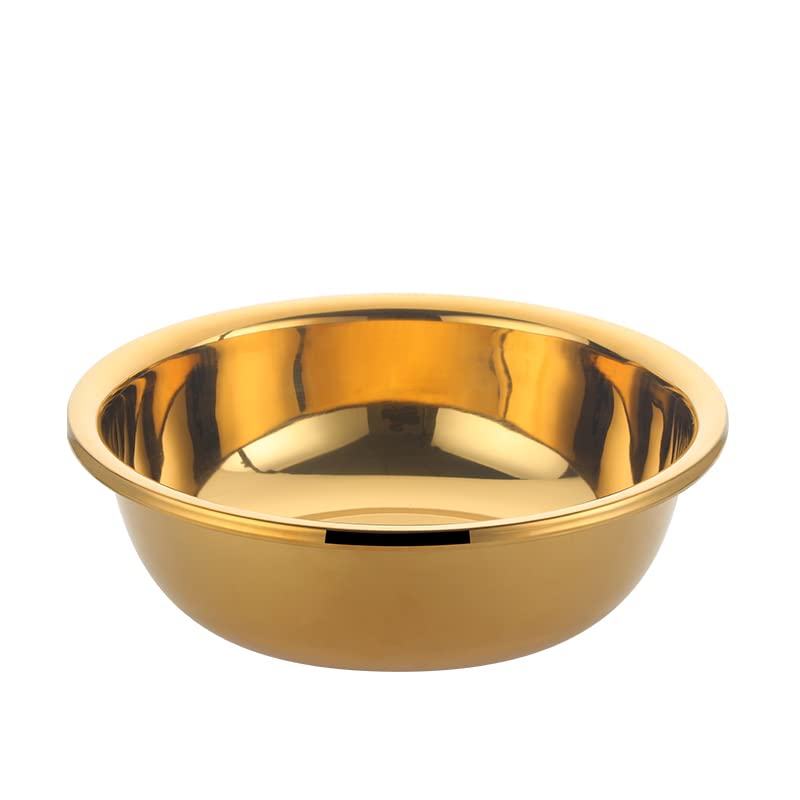 Tazón Mezclador de Acero Inoxidable 8.5 Quart Dorado miniatura 1