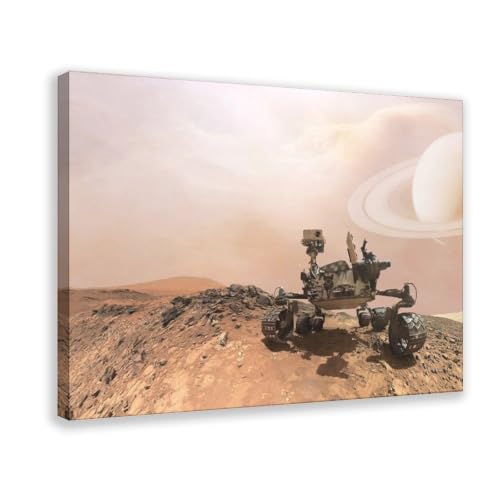 Poster rover lunaire planète rouge déco grand format