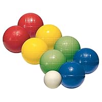 Franklin Sports Bocce Sets - Regulation Bocce Balls and Pallino - Beach and Lawn Bocce Set for Kids and Adults - Recreational