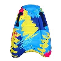 Sarini Aufblasbares Surfbrett für Erwachsene,leichtes Bodyboard mit Griffen,weiche Bodyboards,Surfbretter,Schwimmbretter für den Pool
