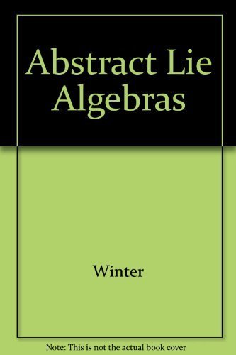 Abstract Lie Algebras 0262230518 Book Cover