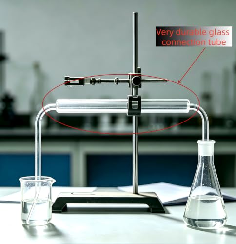 Image of 10 Pack 4 Inch Long Borosilicate Glass Blowing Tubes 10mm OD 1.5mm Thick Wall Tubing Clear Tubes For Lab Experiments DIY Projects Industrial Use with 2 Cleaning Brush