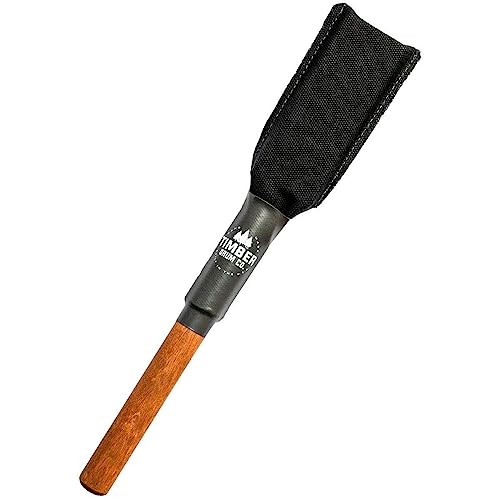 Cajon Slap Mallet to Save Your Hand –– MADE IN U.S.A. –– Also For Djembe, Bongos, Conga or Drum Set (Solid Birch and Weighted Canvas)