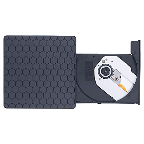 Lecteur DVD Externe USB 3.0 Portable avec Graveur CD DVD Plug and Play pour PC