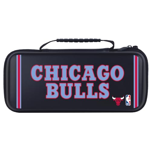 Sacoche Chicago Bulls Asus ROG Ally pour jouer en voyage - Étui rigide noir spécial transport