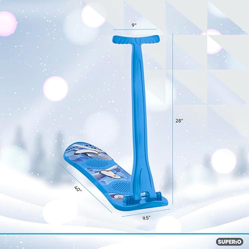 Superio Kids Snow Scooter Sled