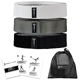Cómodas bandas para botines para mujeres y hombres hechas de material suave y de calidad: entrena en cualquier lugar que desees con las bandas de resistencia de glúteos KoreGluti Con las bandas antideslizantes KoreGluti, recibirás las bandas largas más cómodas con tela gruesa, ancha y flexible que te da el mejor entrenamiento. Cada banda de glúteos de fitness está hecha de tela suave y ligera sin olor y está diseñada para una comodidad y eficiencia óptimas.