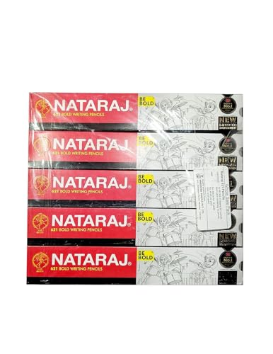 NATRAJ 621 Be Bold Pencil Pack Of 10 Box-100 Pencil,Black product image 4