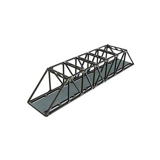 War World Scenics - Puente vía única Tipo Girder Escala N en DM 200mm - Elige Color - Modelismo Ferroviario, Maquetas, Dioramas
