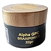 Alpha GPC – deluxe high brainfood – nieuw 22g AlphaGPC – in glazen pot – nieuw design – meer inhoud – nu