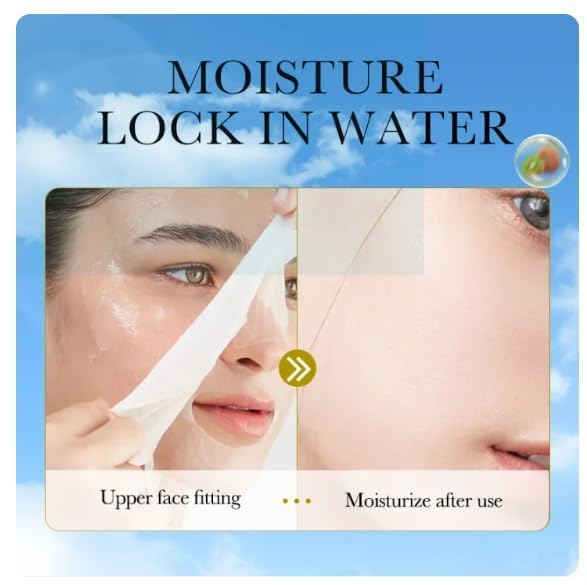 iYOGIzz Dry Skin Face Mask Sheets for Deep Hydration & Nourishing Glow | Moisturizing Sheet Mask for Face Care | Hydrating Facial Mask for Women & Men | Suitable for All Skin Types (Kiwifruit Antioxidant Mask) 4