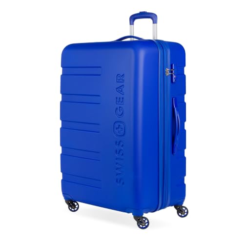 Image of SwissGear 7366, Cobalt, Checked-Large 27-Inch, Signature Hardside Expandable Luggage With Spinner Wheels