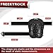 FREEKYROCK Professional Knee Pads for Work Construction with Heavy Duty Cap Foam Padding Gel Cushion Knee Pads for Men, Comfortable Adjustable Strong Strap, Military Grade Rivet for Flooring Gardening