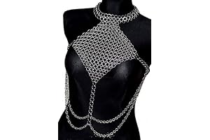 Anodized Chainmail Bralette Top