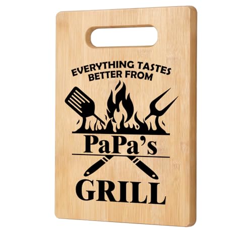 Tabla de Cortar para Papá de Bambú 29.5x19.3x1.2 cm miniatura 1