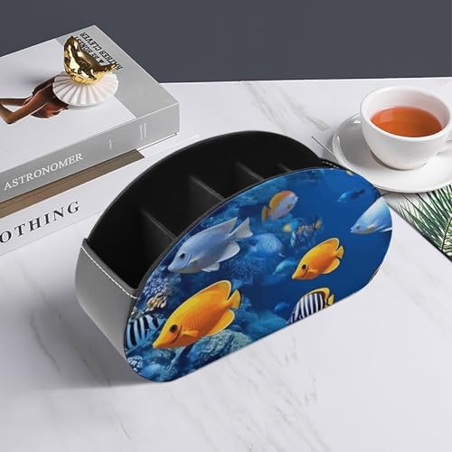 Support de télécommande poisson tropical pour ranger le salon avec élégance - 7