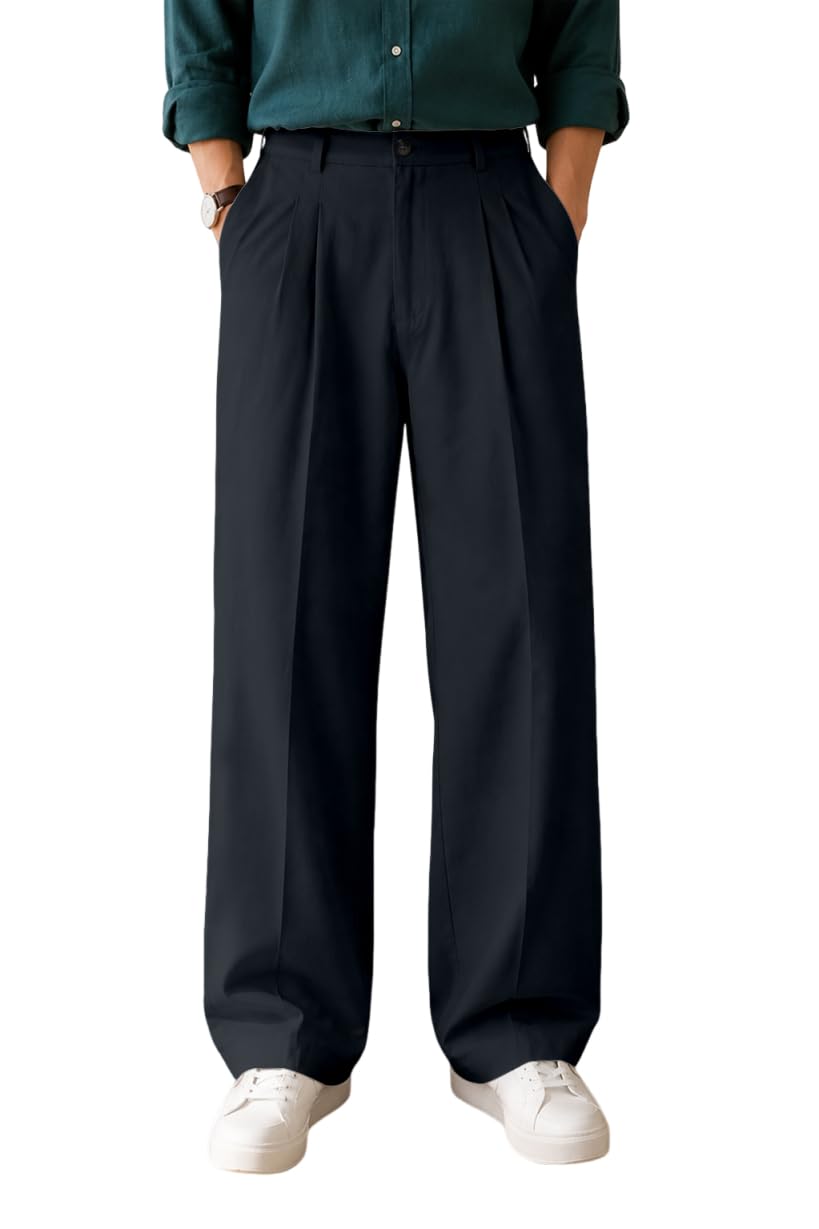 ftx Men Korean Trouser | Relaxed Fit | Lycra Blend| Pack of 1-picture-27