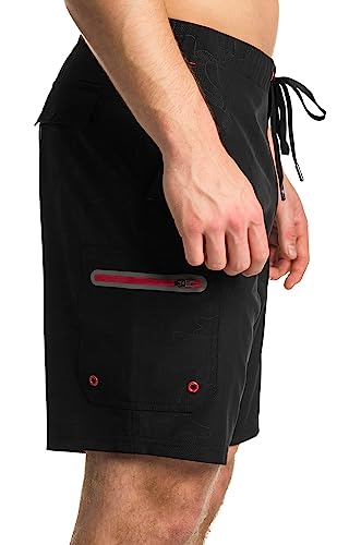 ZeroXposur Mens Swim Trunks with Liner 9" - Stretch Swim Shorts for Men - Swimming Trunks for Men3