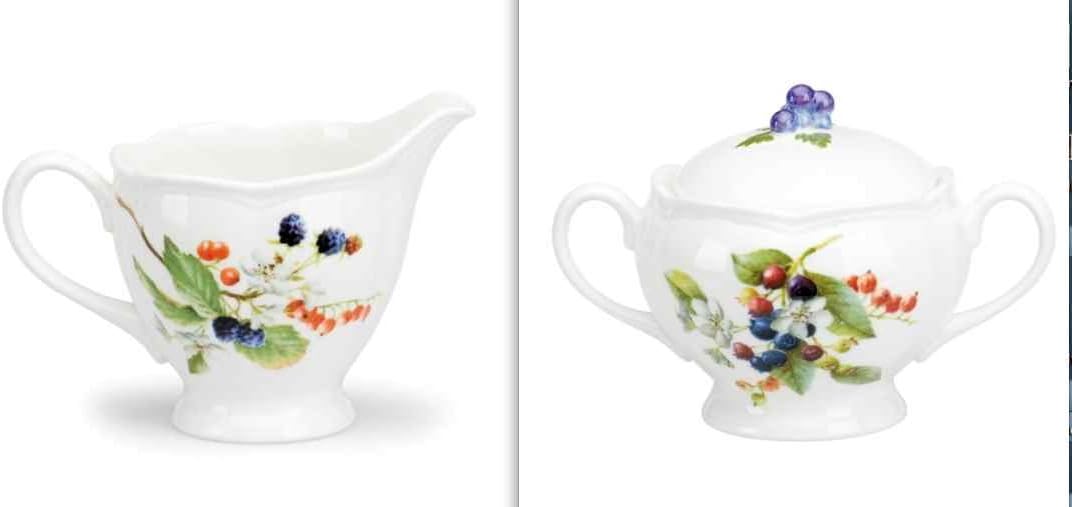 Lenox Orchard in Bloom 2 Piece Sugar and Creamer Set
