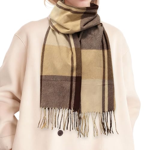 Kaempe Presentes originais de Natal para mulher, cachecol para mulher, presente amigo invisível cachorro Mulher em caixa, cachecóis de inverno para mulher, xailes, ideias presente para o aniversário