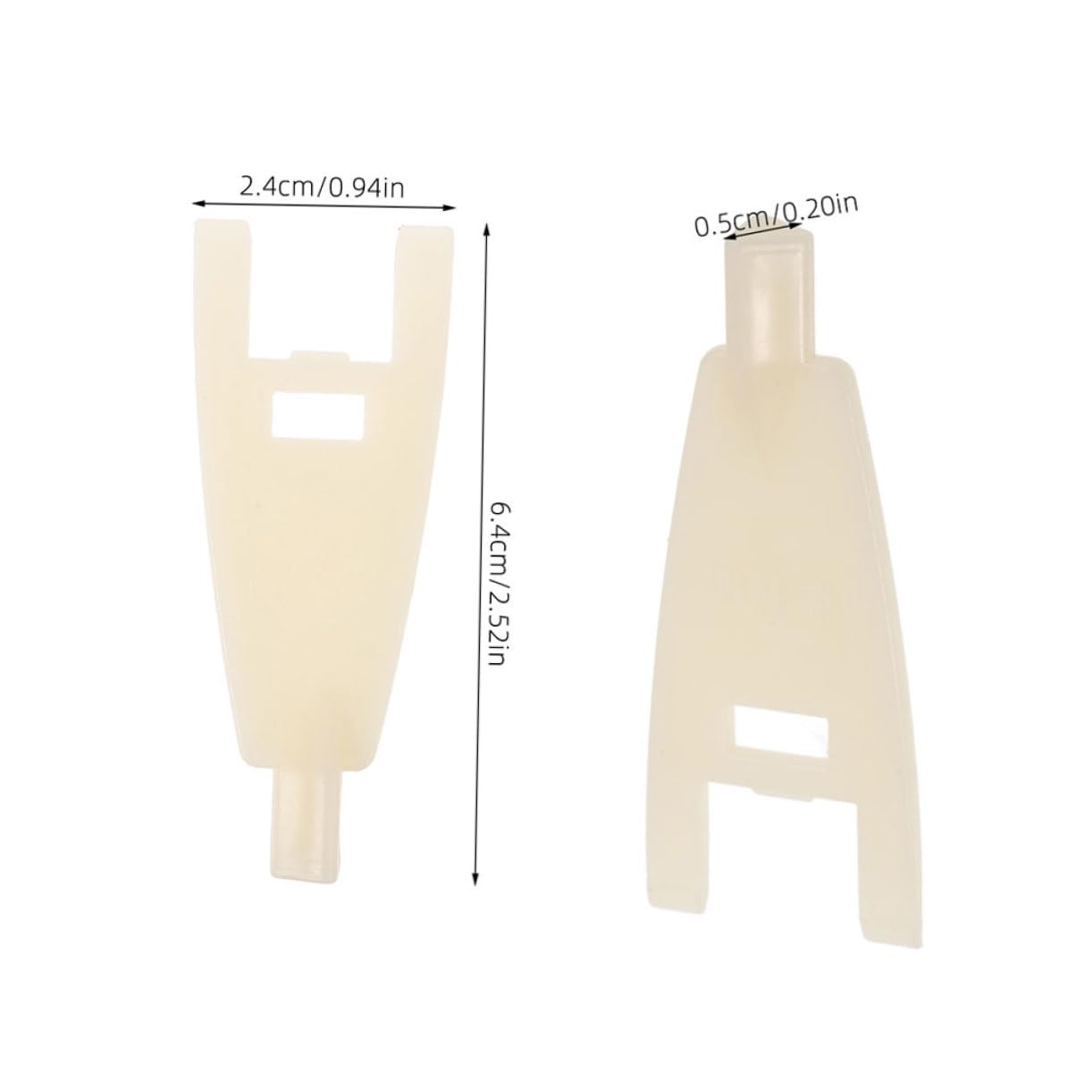 Unomor Universal Towel Dispenser Key 2pcs Plastic Paper Towel Dispenser Keys Toilet Paper Dispenser Key Replacement Easy Open