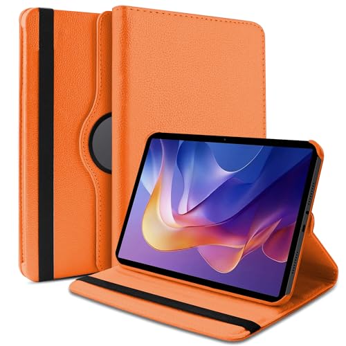 Image of TGK 360 Rotatable Smart Flip Cover for Xiaomi Redmi Pad 2 11 inch Tablet Case (Orange)