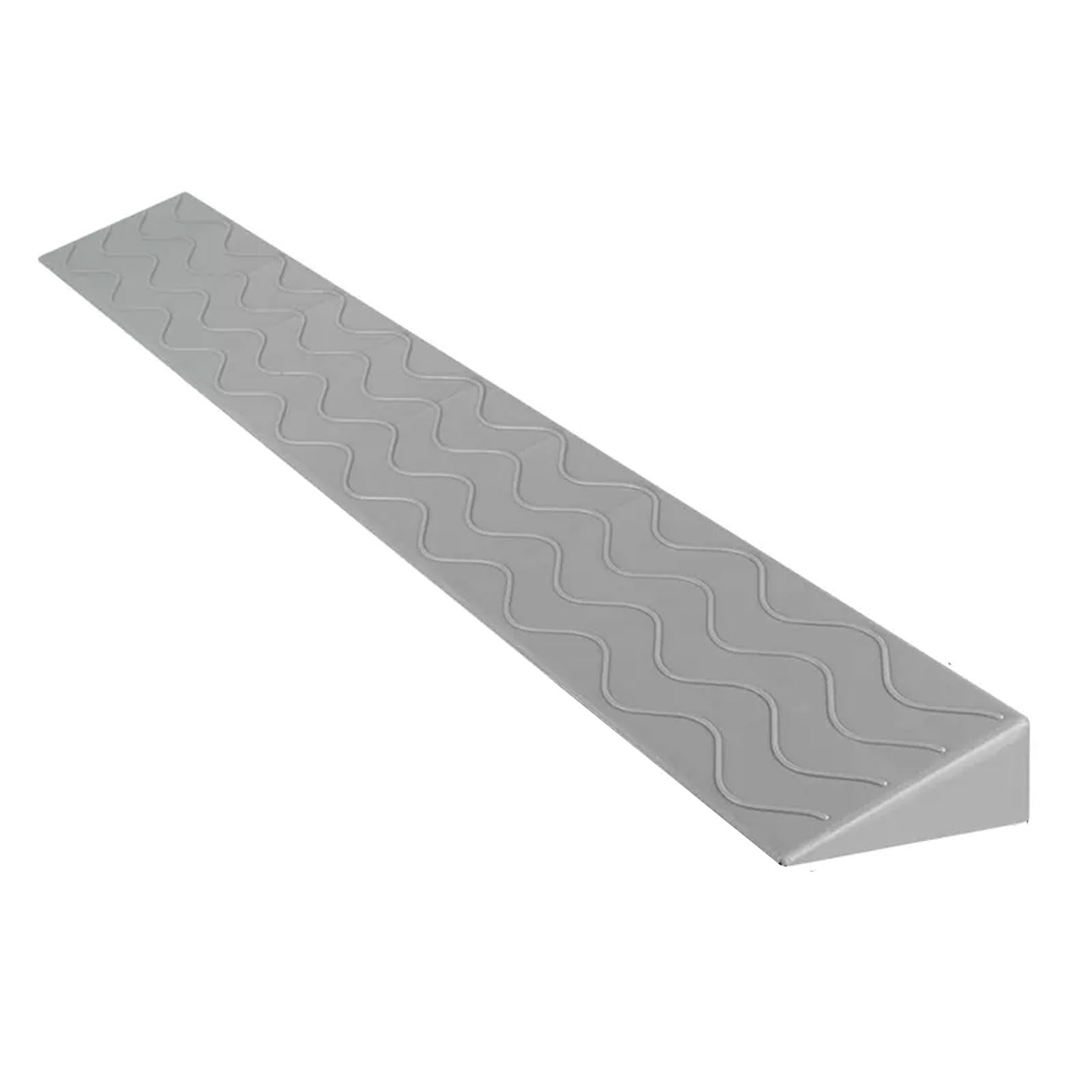 Rampas Portátiles para Sillas de Ruedas Antideslizantes, Textura Antideslizante，Altura Ajustable，Adecuado for Carritos, Sillas de Ruedas for Ancianos, Robots de Barrido,(Grey,4.5cm)