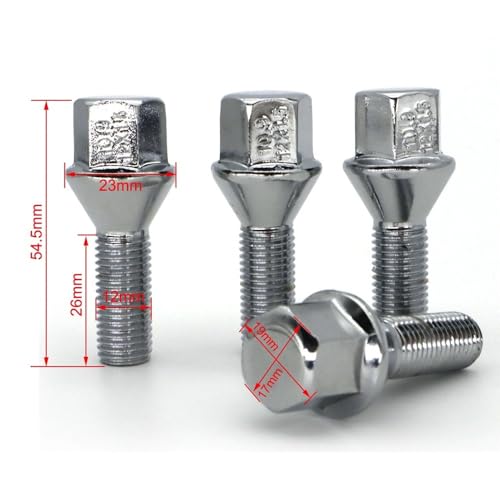 Pernos de rueda M12x1.5 de alta resistencia para llanta Serie 3 6