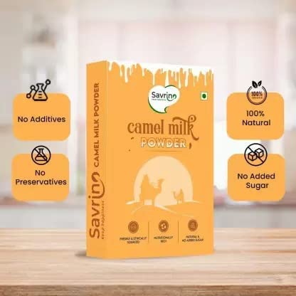 Miniatura 3 de Leche en polvo de camello  Leche en polvo secada en aerosol para todos los días  Sabor a leche en polvo fresco molido  3.53 onzas