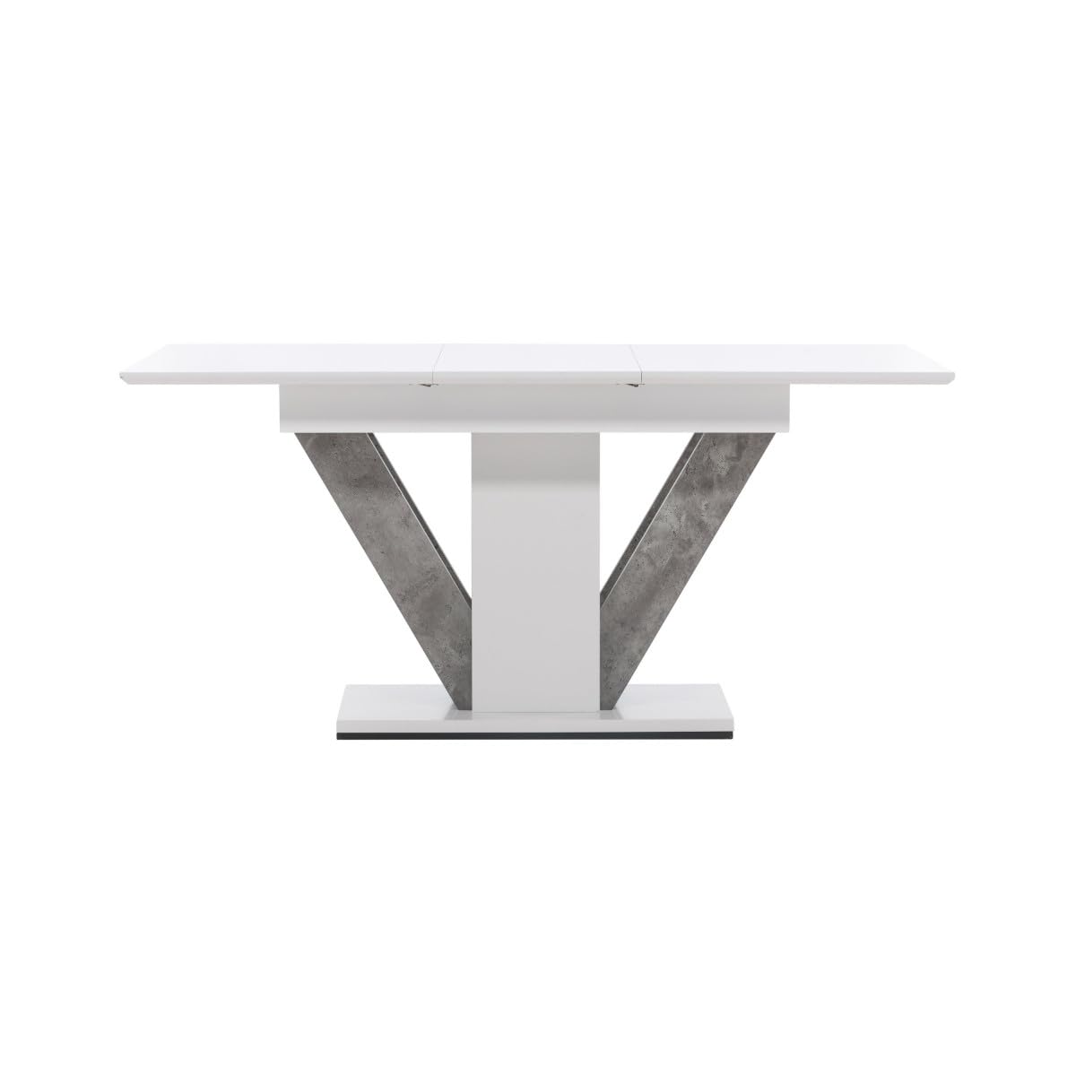 Paris Prix Table à Manger Extensible DISA 120-160cm Blanc