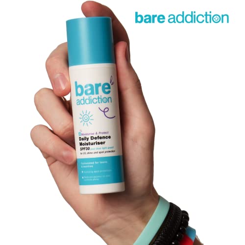 Bare Addiction 50ml Daily Defence Skincare Moisturiser for Spot Protection: Reduces Excess Oils and Controls Shine: SPF30 Sun Protection - Image 3