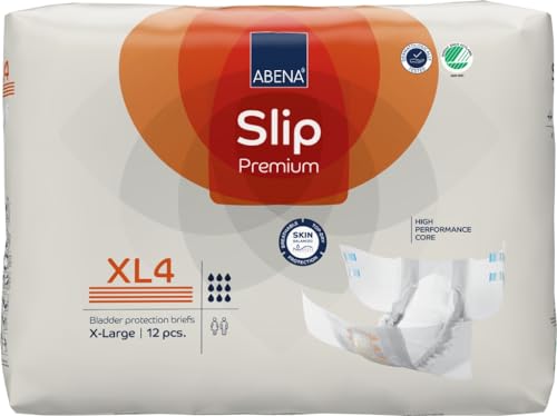 Pañales Adulto Abena Slip Premium XL4 talla L (Pack 4 x 12UN)