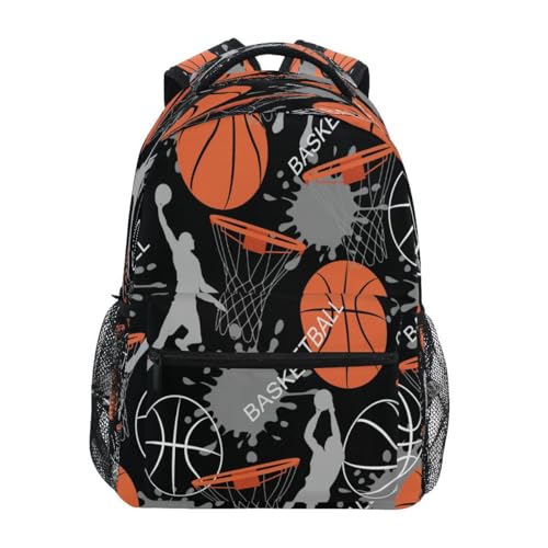 Sac à dos de basket-ball polyvalent pour le camping, la gym et les voyages ado