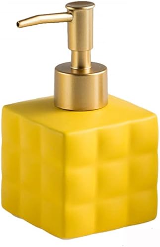 YYW Dispensador de jabón para baño, dispensador de jabón de manos de 7.44 onzas, dispensador de jabón para baño, dispensador de jabón de cerámica disponible en Yaxa Colombia