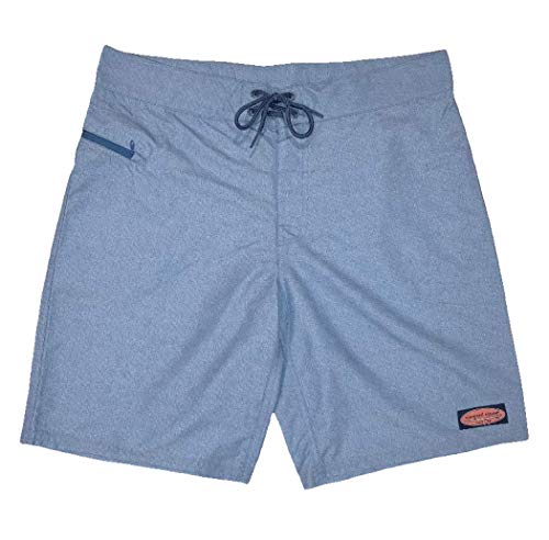 Vineyard Vines Men's Ocean Breeze Heather Stretch Board Shorts (42, Ocean Breeze)
