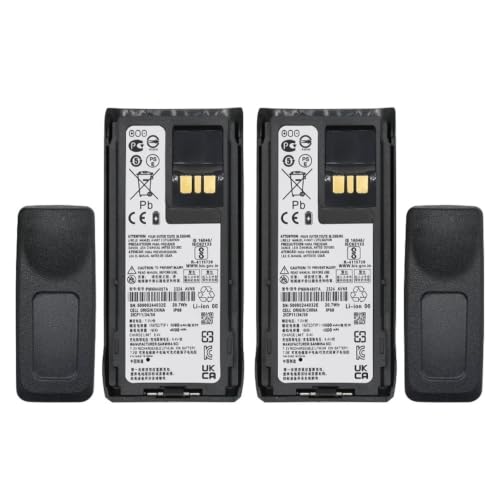 Batería para walkie talkies Motorola R7 PMNN4807, pack de 2 unidades compatibles