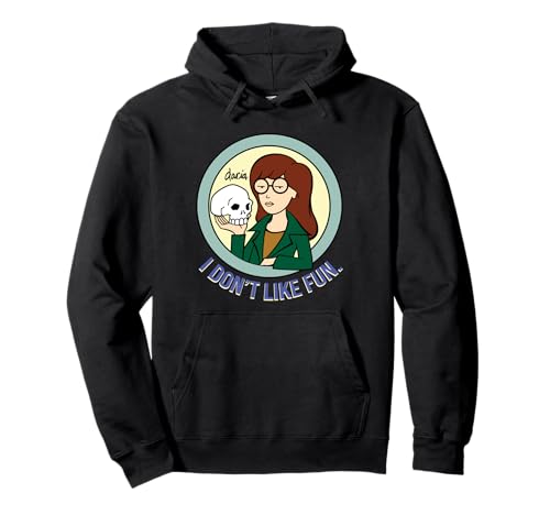 Mademark x Daria - I Don't Like Fun Pullover Hoodie