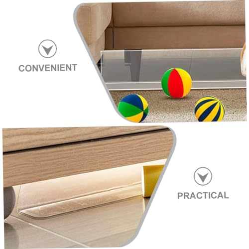 Protectores de parachoques transparentes unidades para cama y sofá bloqueador 5