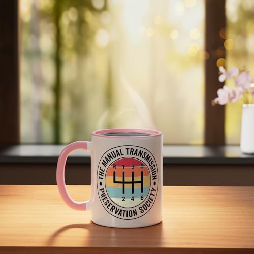 Taza cerámica 11 oz diseño Manual Transmission miniatura 3