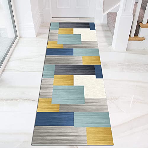 Tapis antidérapant rectangulaire design multicolore 180 cm x 240 cm