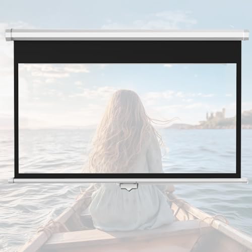 Pantalla de proyector manual 60 pulgadas 16:9 para cine en casa