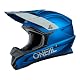 O’Neal Motocross Helm für Erwachsene in Blau, Größe XL