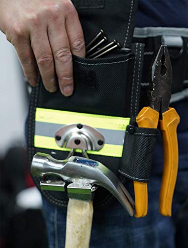 Melotough Hammer Holder For Tool Work Belt Swivel Snap Hammer Holster With Nail Pocket And Tool Loop… #TOP7