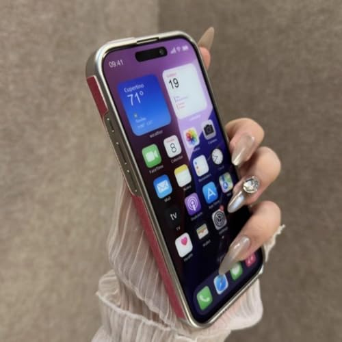 Coque iPhone 11 violette vintage antichoc protection de luxe