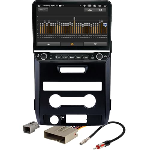 Radio con pantalla táctil QLED para Ford F150 2009-2012 miniatura 5