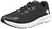Under Armour Herren UA Charged Pursuit 2 BL atmungsaktive Laufschuhe, komfortable Sportschuhe, Black/Black/White, 46 EU
