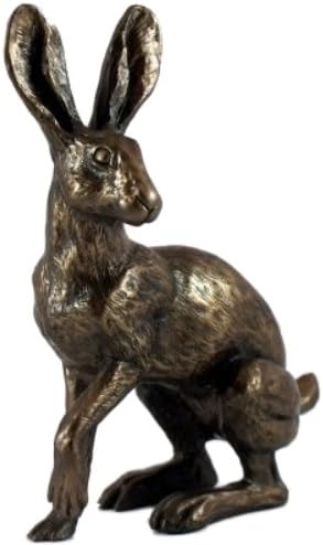 Bronze Hare Sculpture Buttercup Statue Harriet Glen