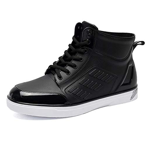 [イグル] メンズ 25.0cm レインブーツ レインシューズ おしゃれ ショート ビジネス 白色 カジュアル 通勤 通学 軽量 厚底 滑り止め 大きい サイズ 防水レインシューズ 防水 男性 レインブーツ 雨具 撥水 春夏 スニーカー ウォーキングシューズ